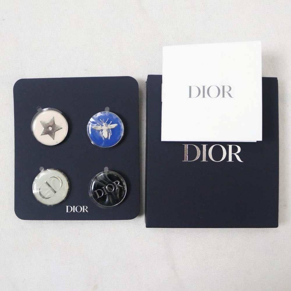 Dior brand new set of 4 pins